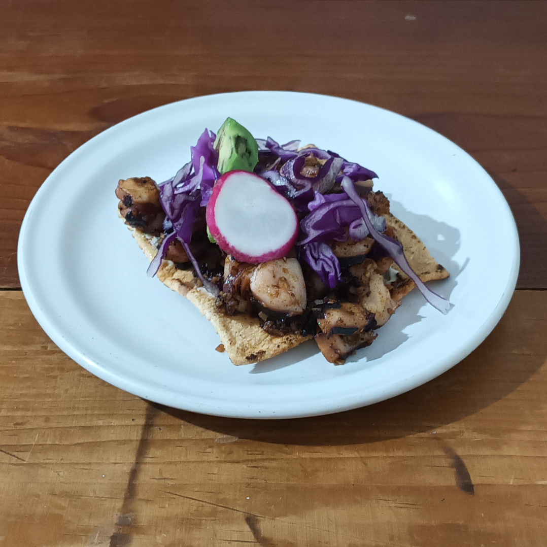 Tostada Pulpo