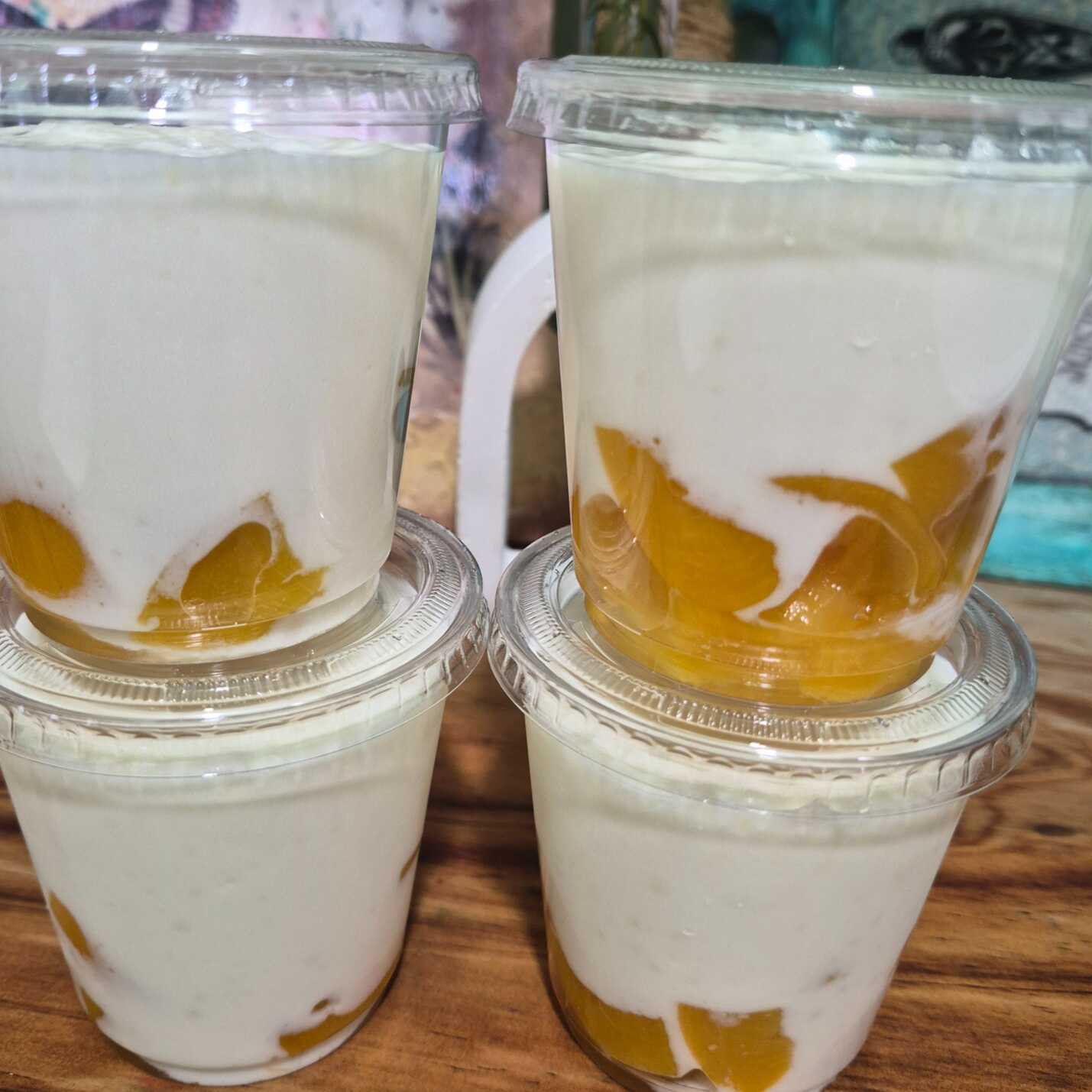 DURAZNOS CON CREMA