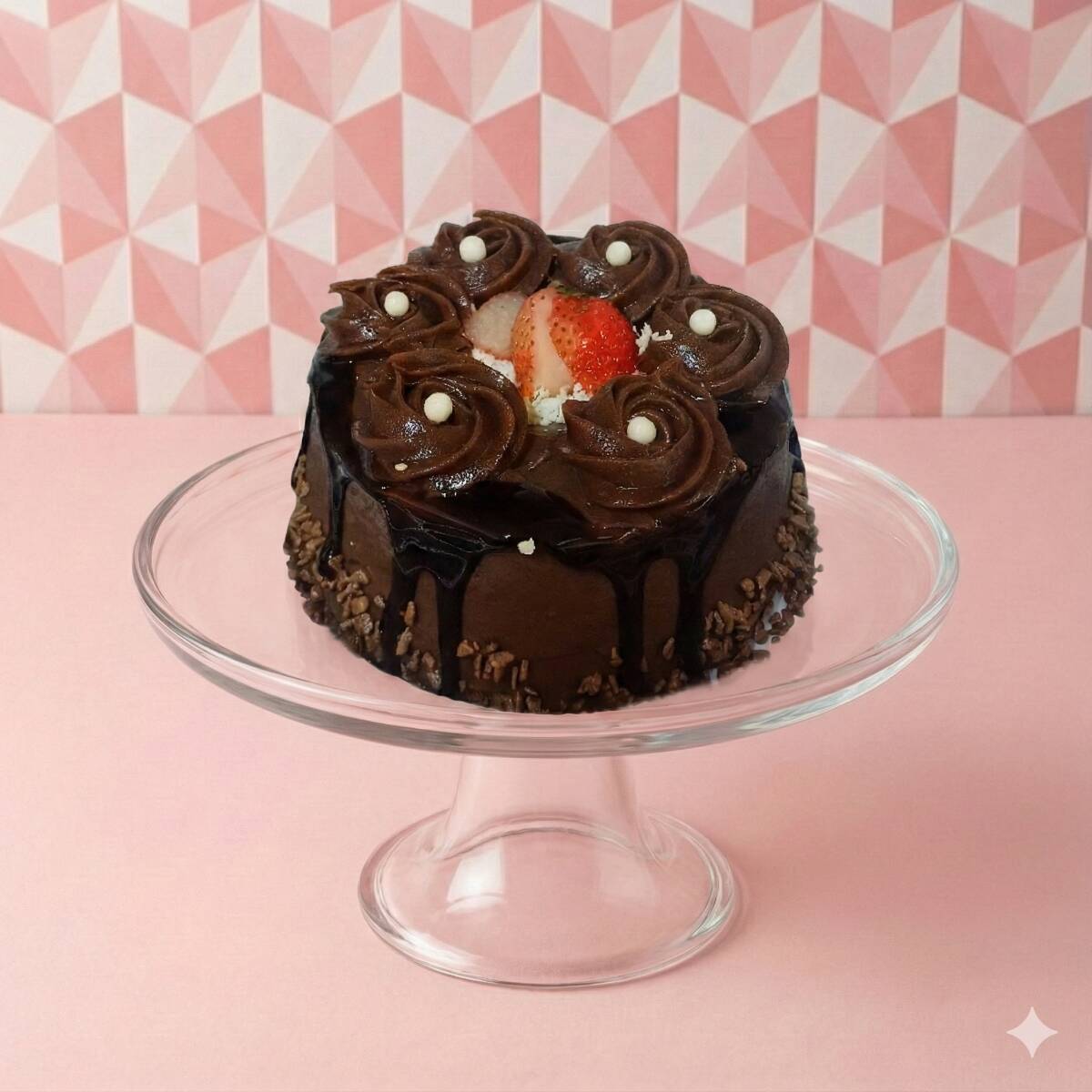 O tamanho perfeito para matar a sua vontade de doce! Nosso Vulcãozinho de 11cm é feito com massa fresca do dia, super fofinha, e com aquele centro generoso de cobertura que a gente ama. Um mimo delicioso só para você . Serve até 3 pessoas. Escolha seu favorito: Chocolate, Leite ou Morango.