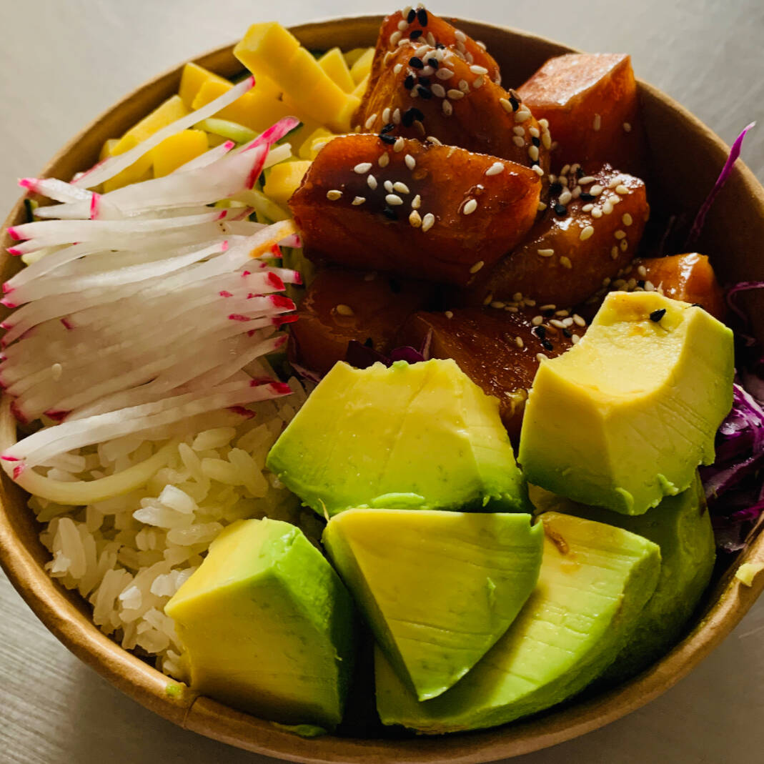 Poke de Salmón 100gr.