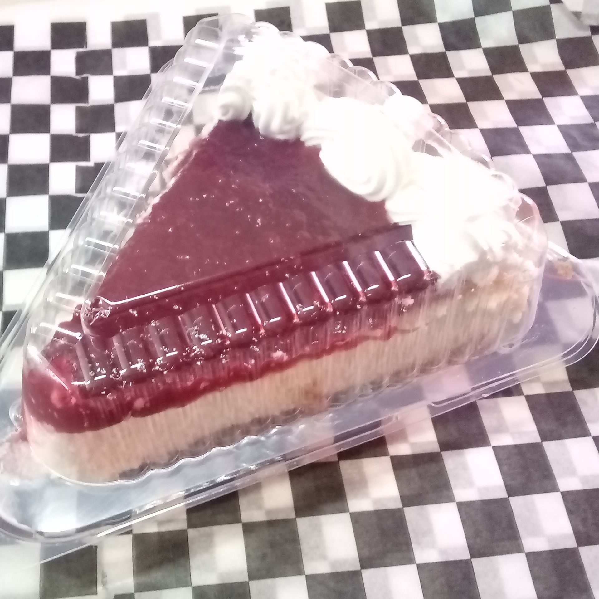 Rebanada Cheesecake de Frambuesa