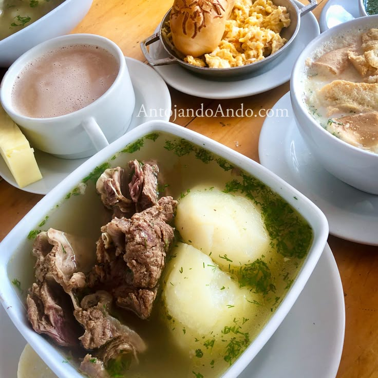 Santafereño Caldo de Costilla
