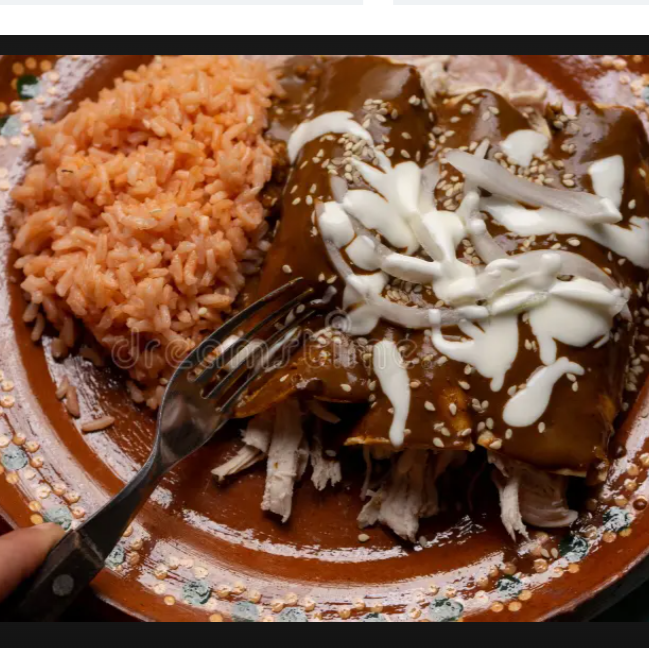 Enchiladas de Mole
