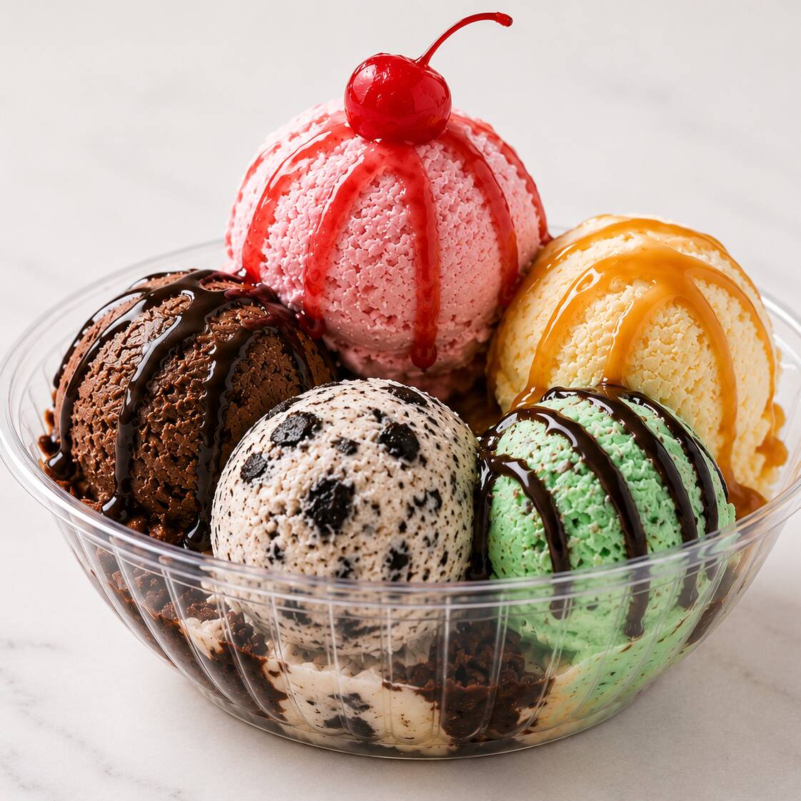Montaña De Helado (5 Bolas)