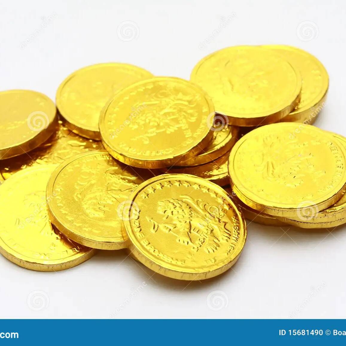 Monedas de Chocolate