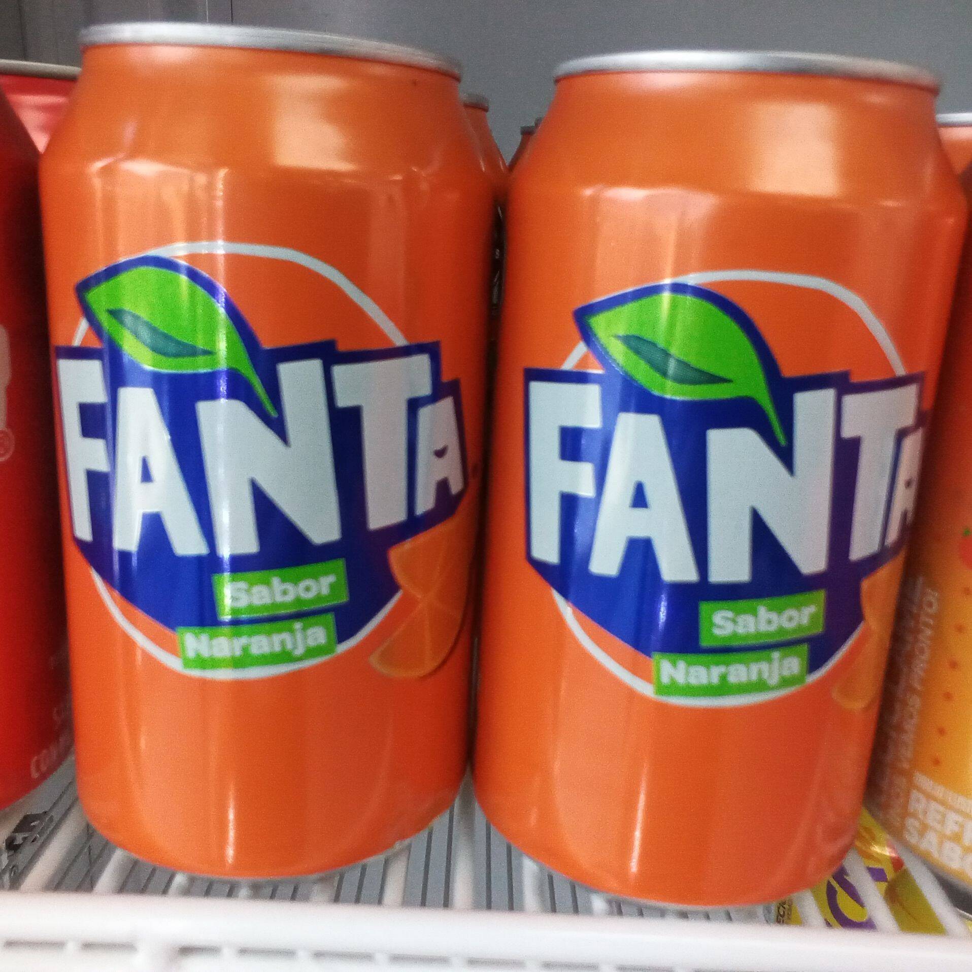 Fanta Naranja Lata 355ml