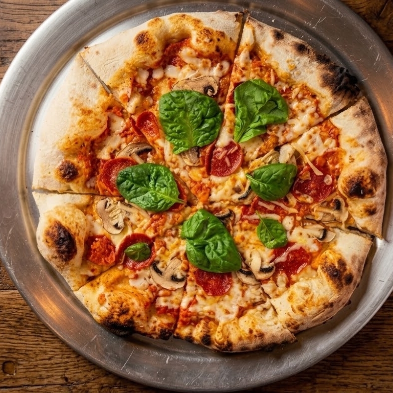 Pizza Napolitana de Masa Madre