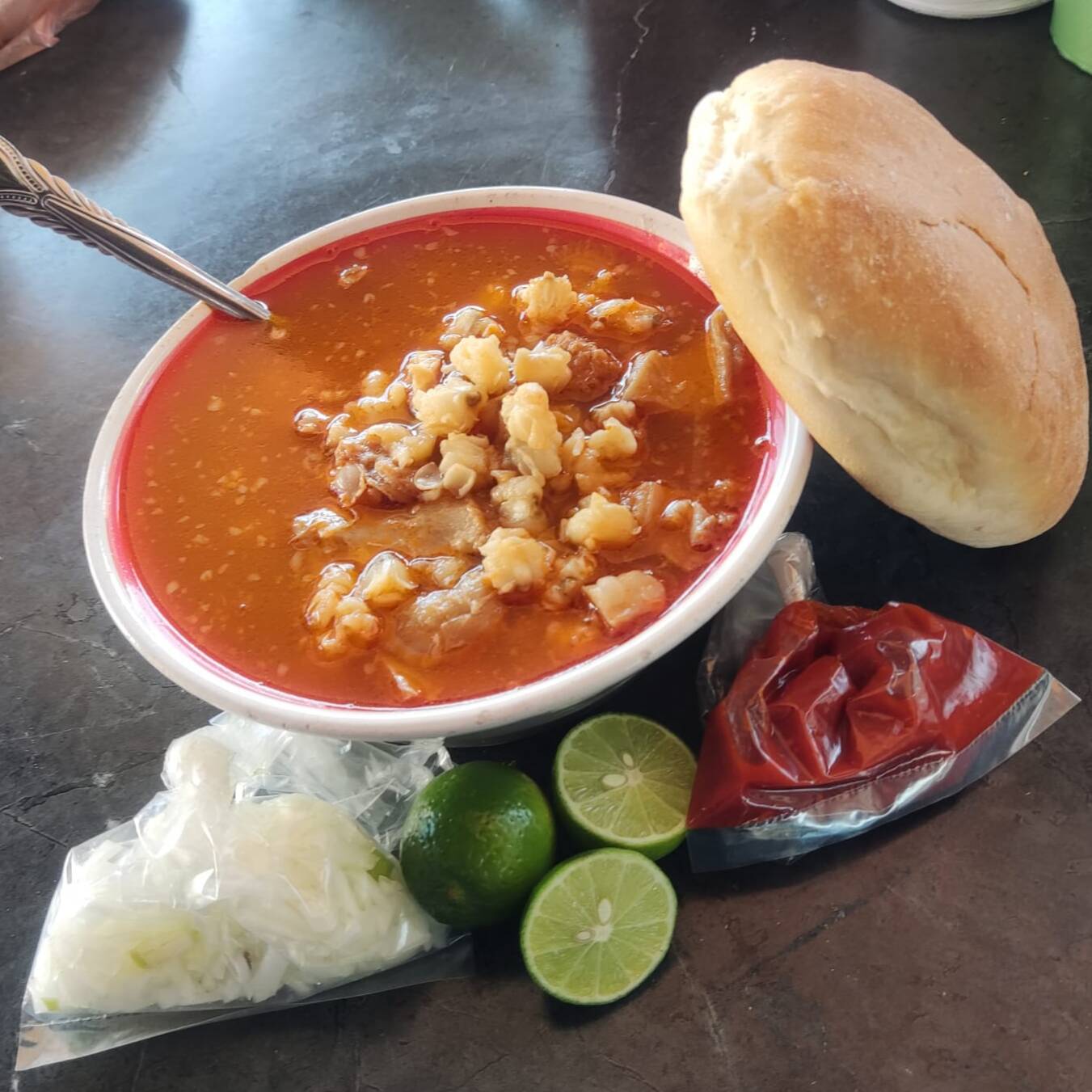 1/2 Litro de Menudo Ranchero
