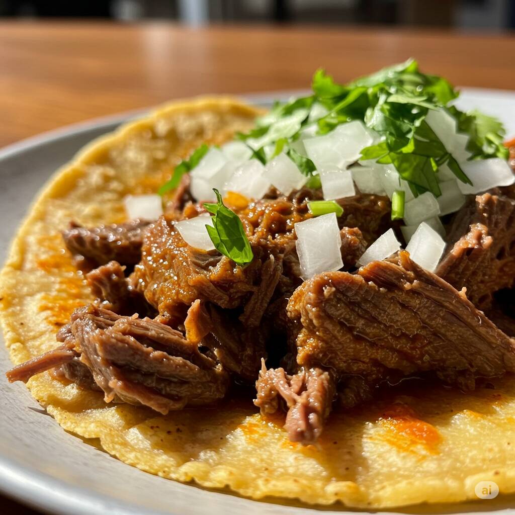 Taco Suave de Birria