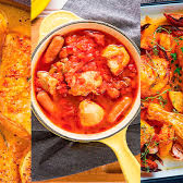 Guisados del día RES O CERDO O PESCADO