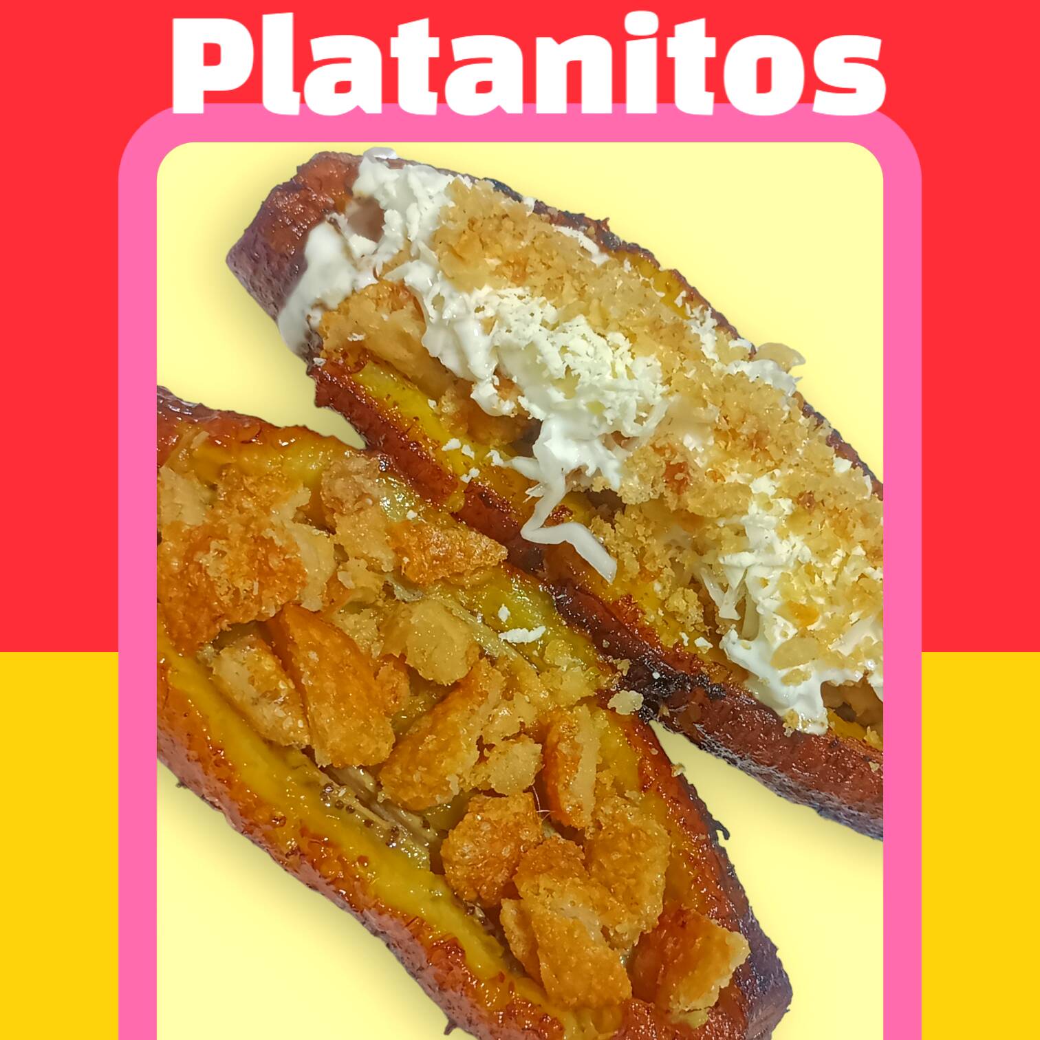 Platanitos Preparado con Chicharrón