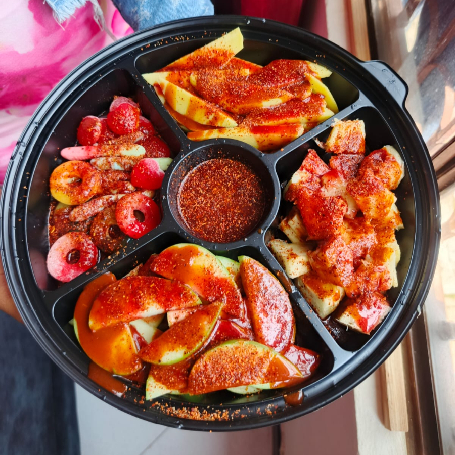 3 Tipos de gomitas y 2 tipos de frutas