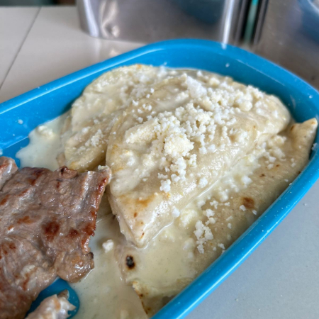Encremadas Picosas con Cecina