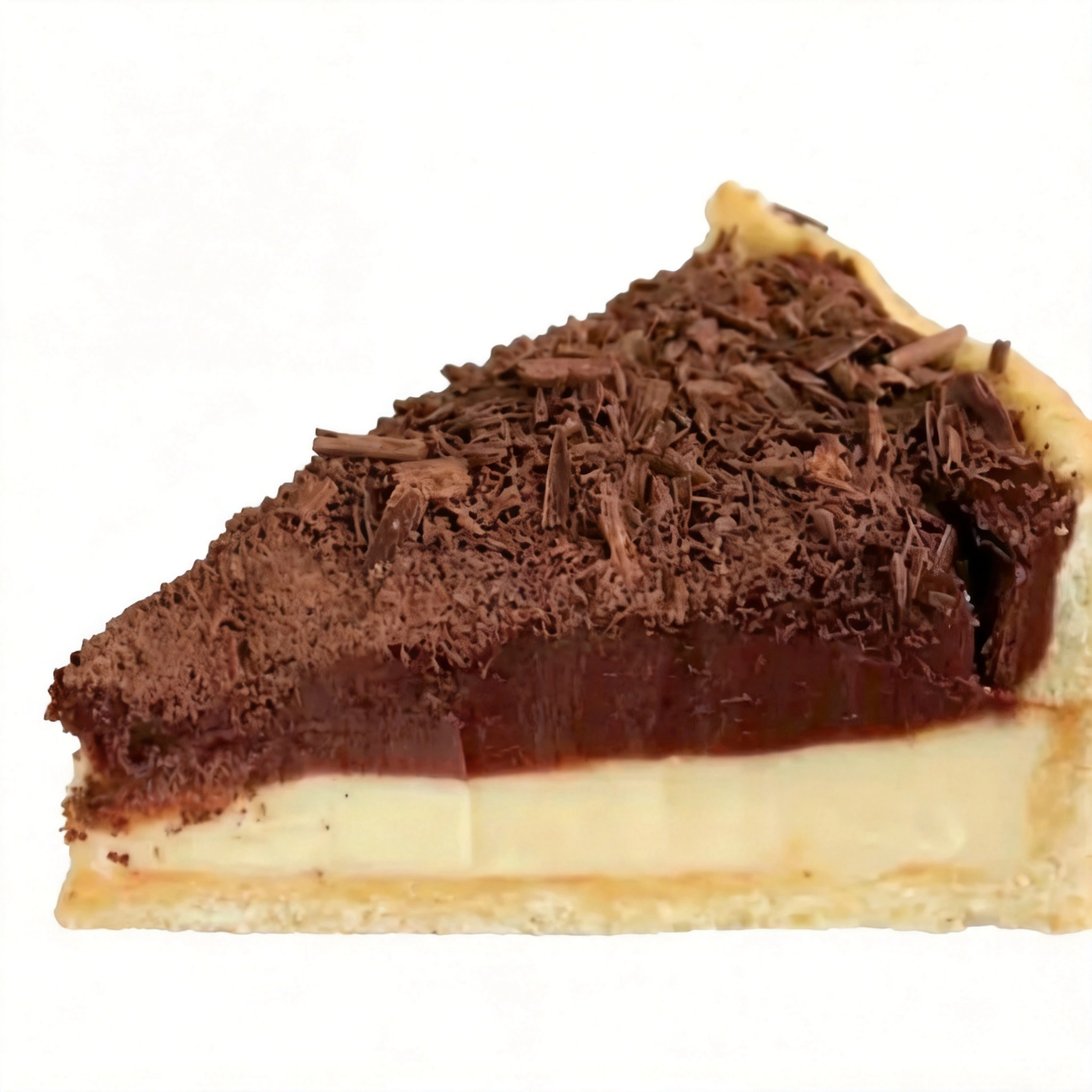Massa de torta tradicional banhada no chocolate brigadeiro branco cremoso creme de chocolate cremoso coberto com raspa de chocolate serve de 3 a 4 pessoas