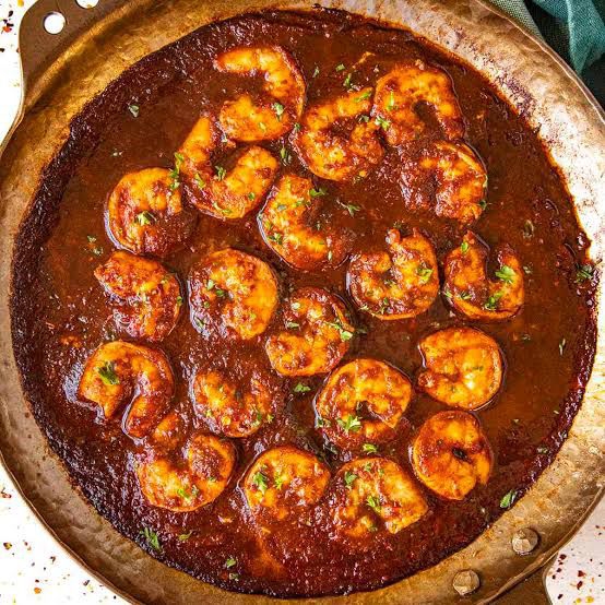 Camarones a la Diabla