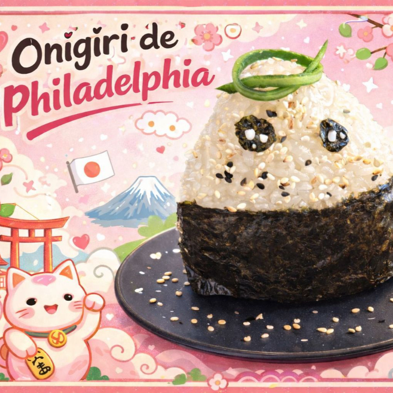 Onigiri de Philadelphia