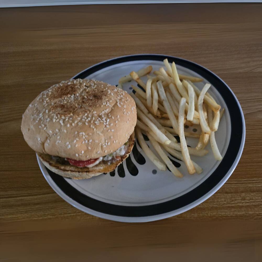 Hamburguesa clásica