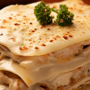 Lasagna a lo Alfredo