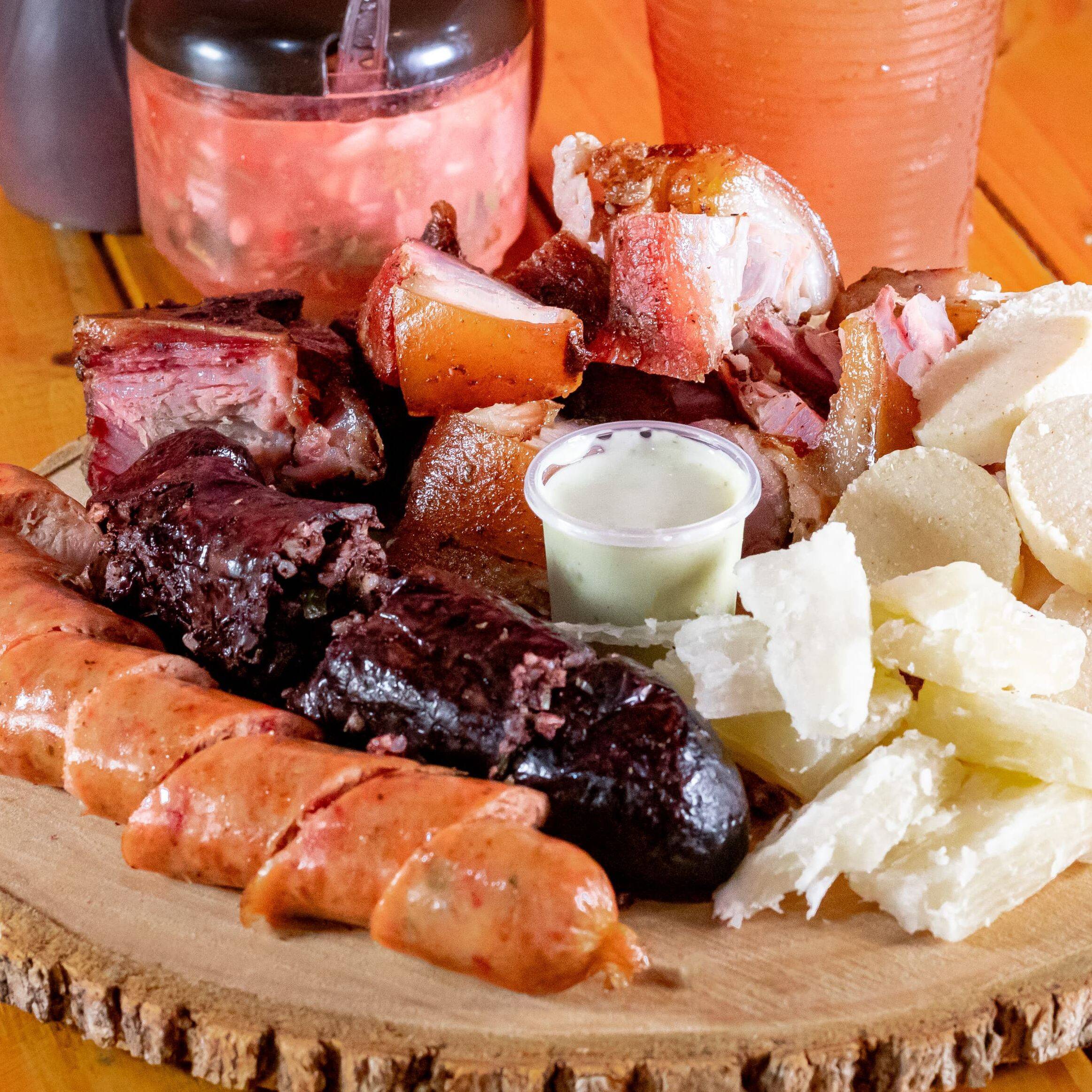 Picada Chicharrón, Chorizo y Morcilla 150 g