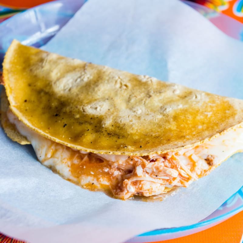 Quesadilla de Chuleta Receta Original