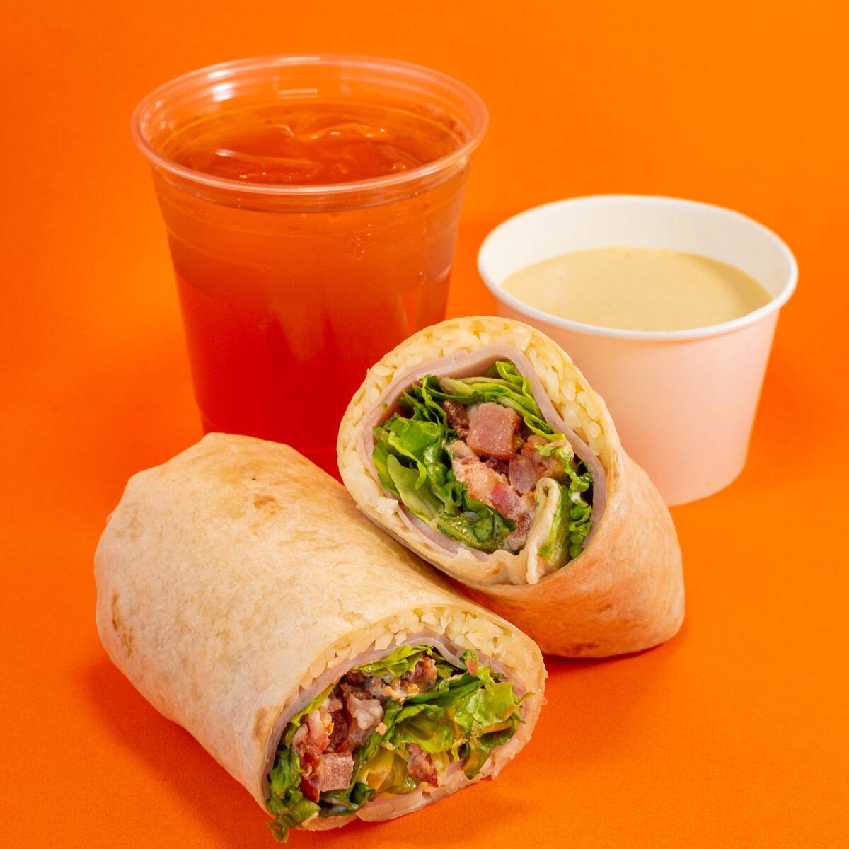 Combo Wrap Yanki+Sopa del Dia + Te de La Casa
