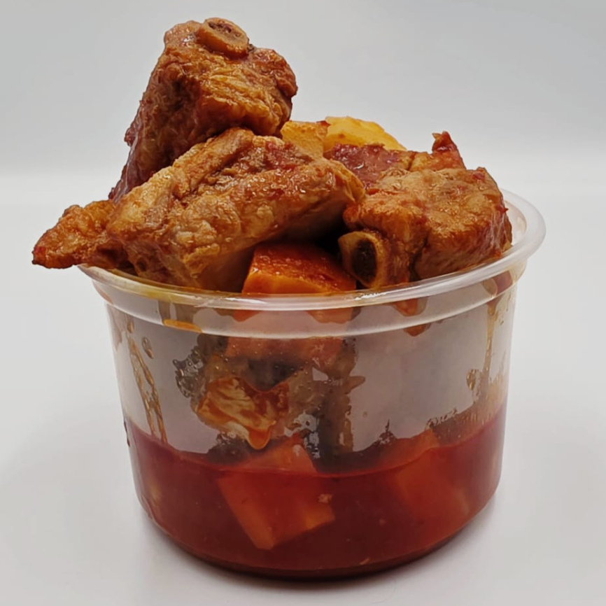 Costillas en Chile Colorado