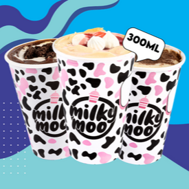 3 copos de milkshake de 300ml.Sabores a escolher. #sobremesa #doces #combo