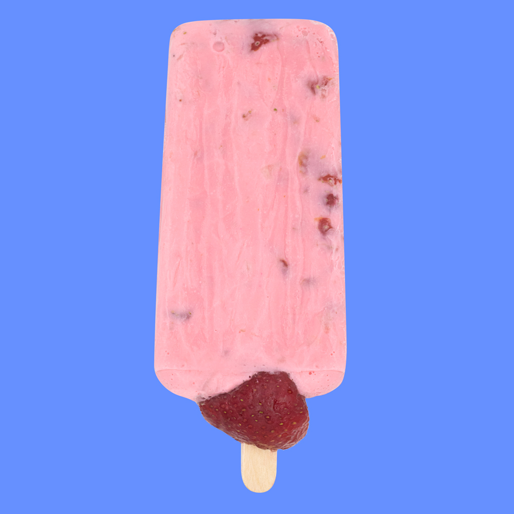 Paleta de Fresa Crema
