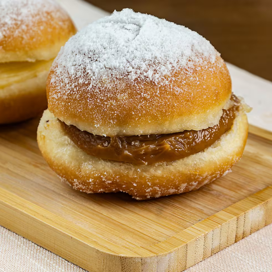 Delicioso sonho de padaria