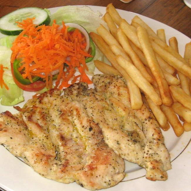 Comida Completa Pechuga Asada+ Agua