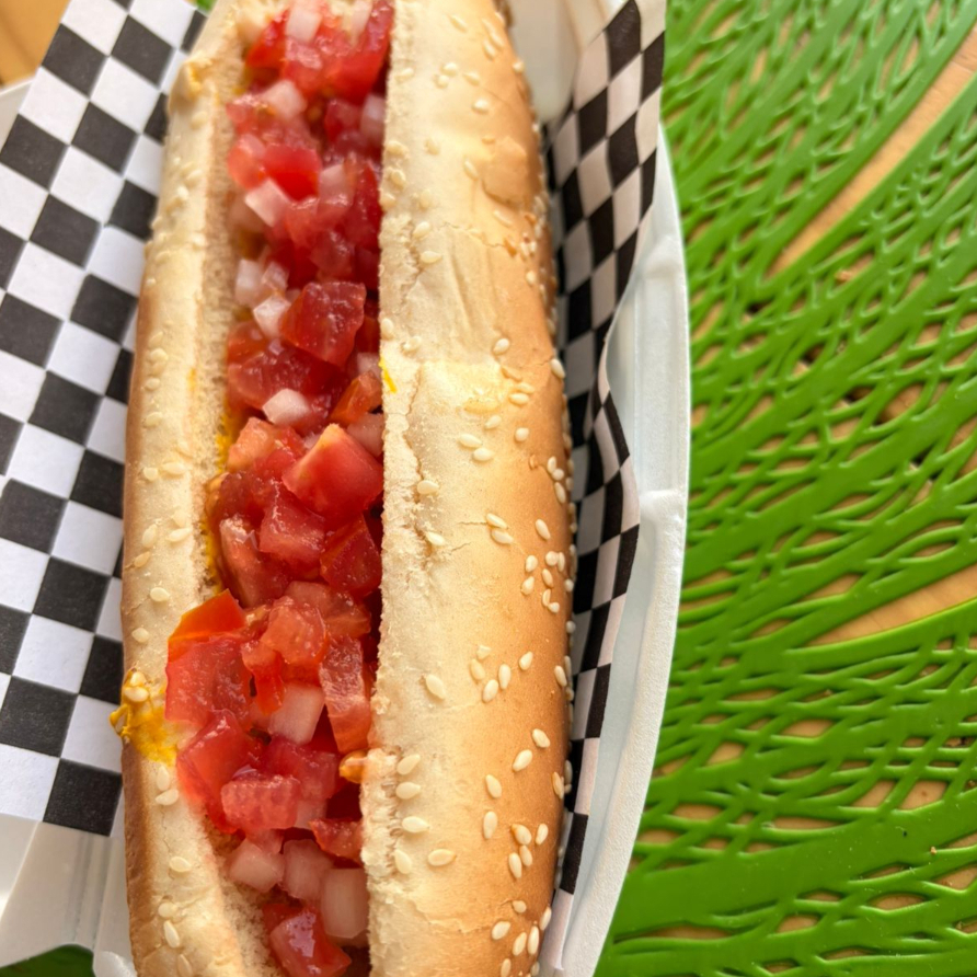 Hot dog clásico.