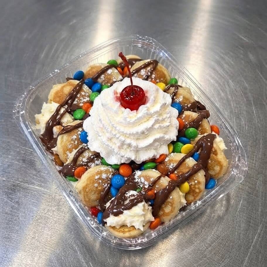 Mini Pancakes M&M
