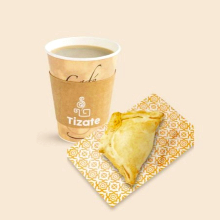 Empanada + Café 12 oz
