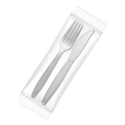 D8002 - Faca e Garfo Descartável-nunidade
