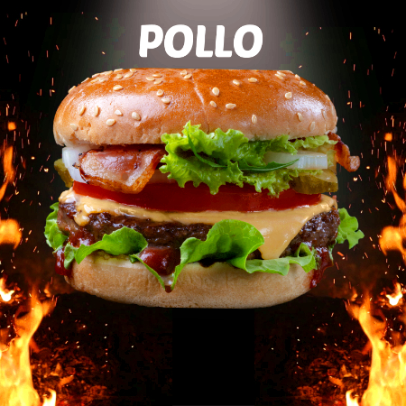 Hamburguesa de Pollo