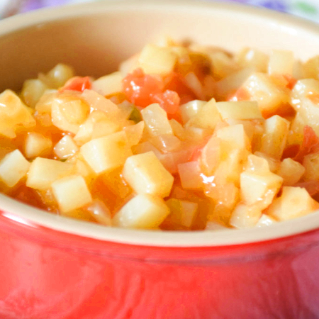gordita frita de papas