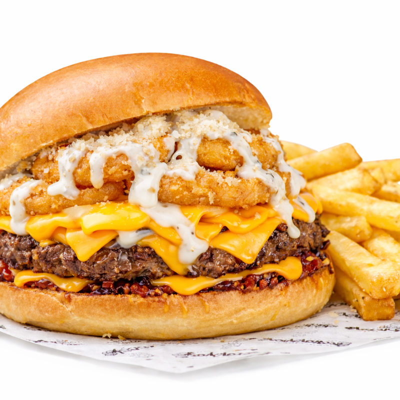 Gringo Burger + Papas Grandes