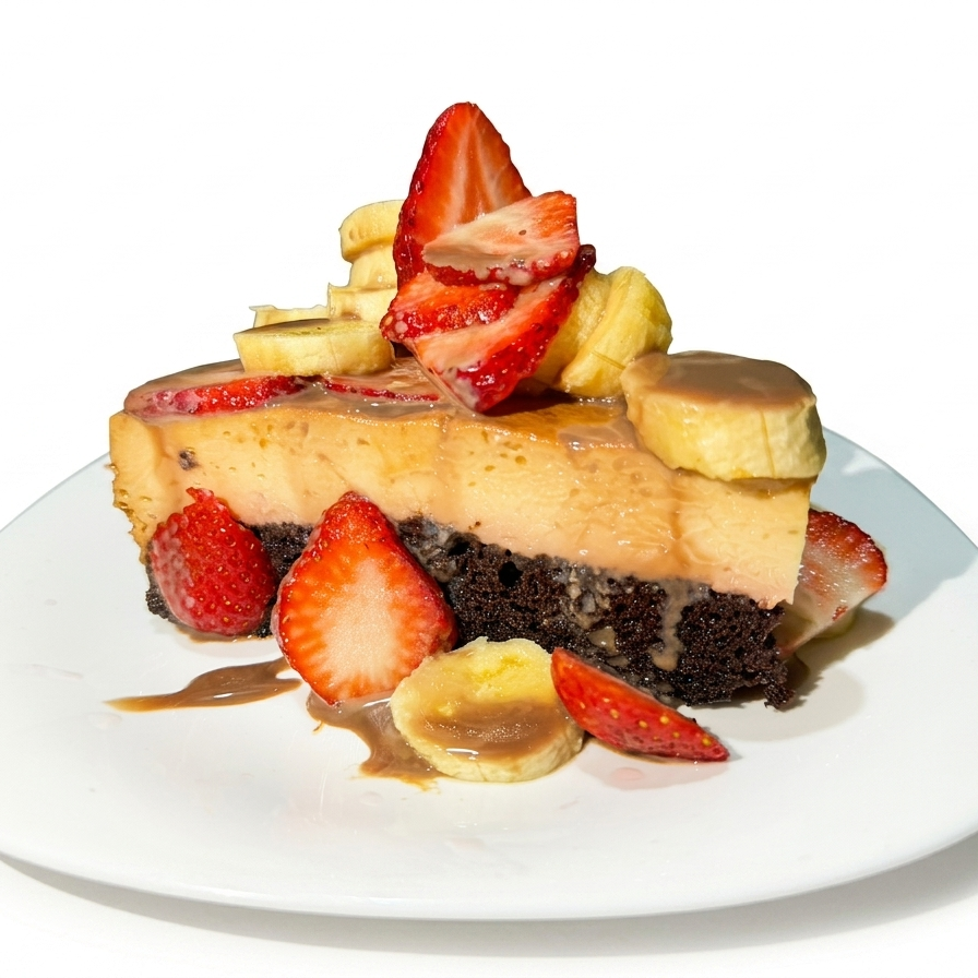 Chocoflan Preparado
