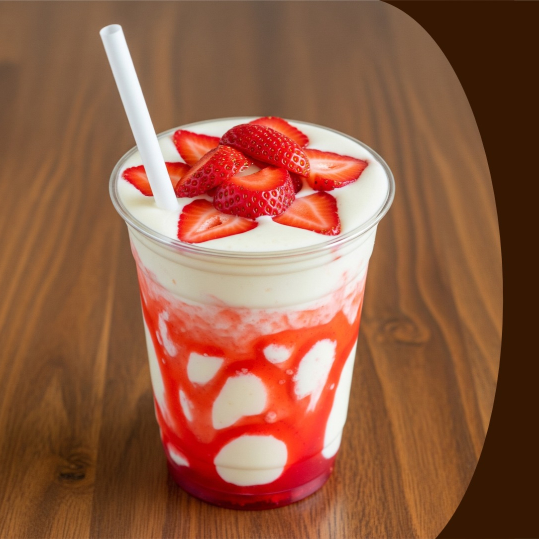 Milkshake de morango 500ML