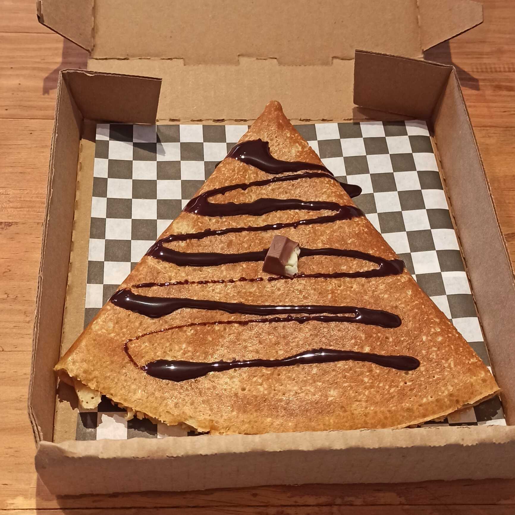 Crepa de Chocolate Kinder + 1 Ingrediente