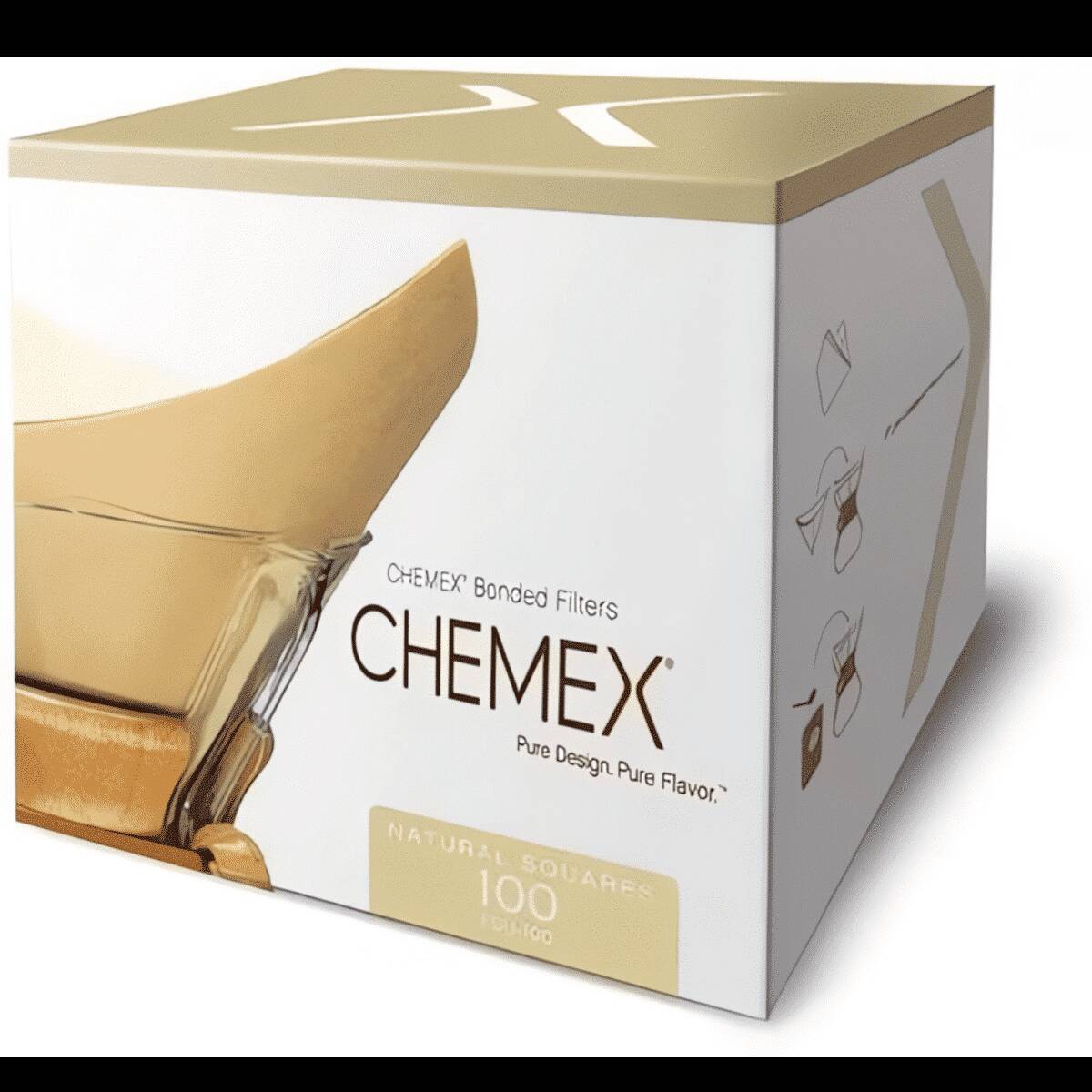 Filtros De Papel, Cónicos Para Chemex 10 Filtros
