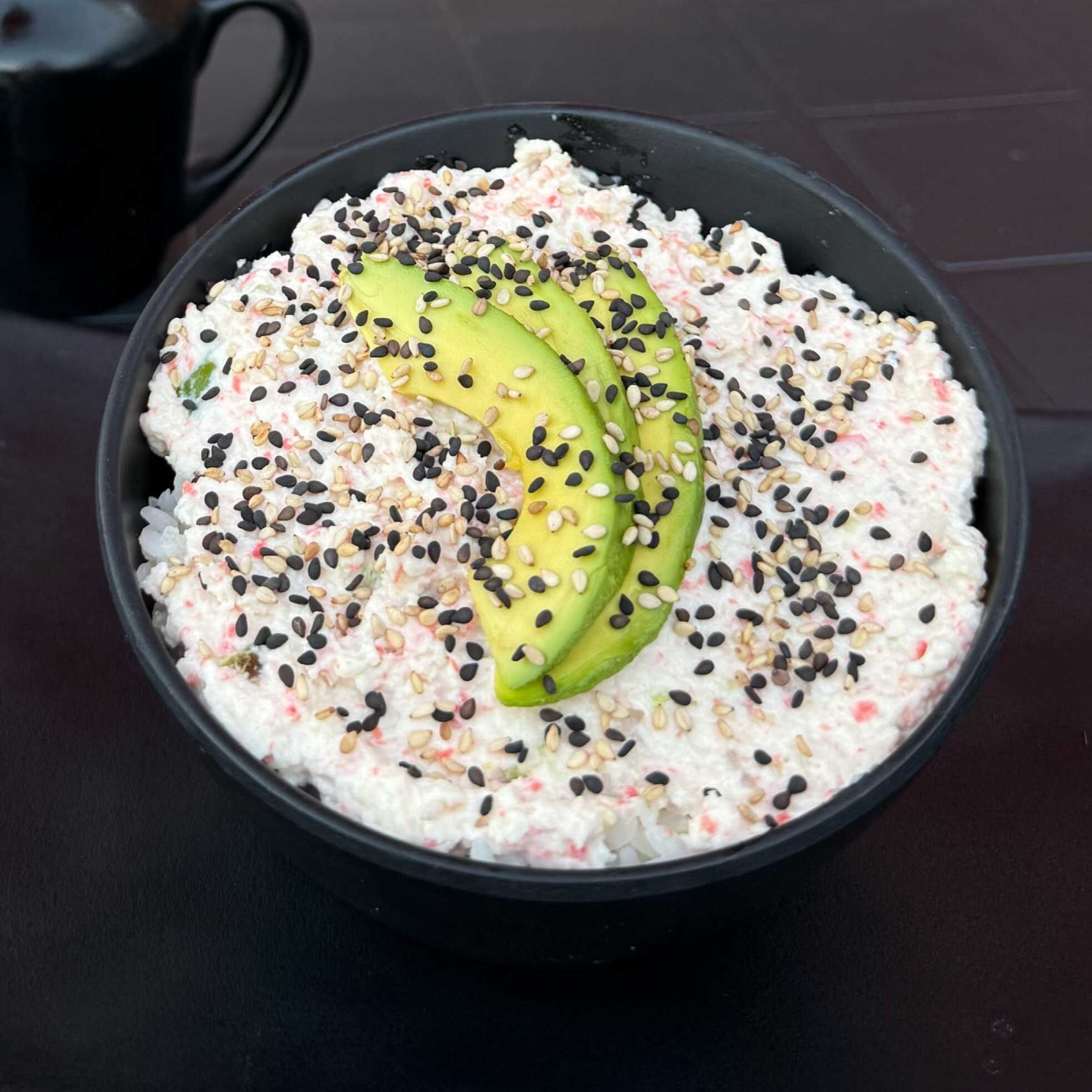 Arroz gozan con tampico.