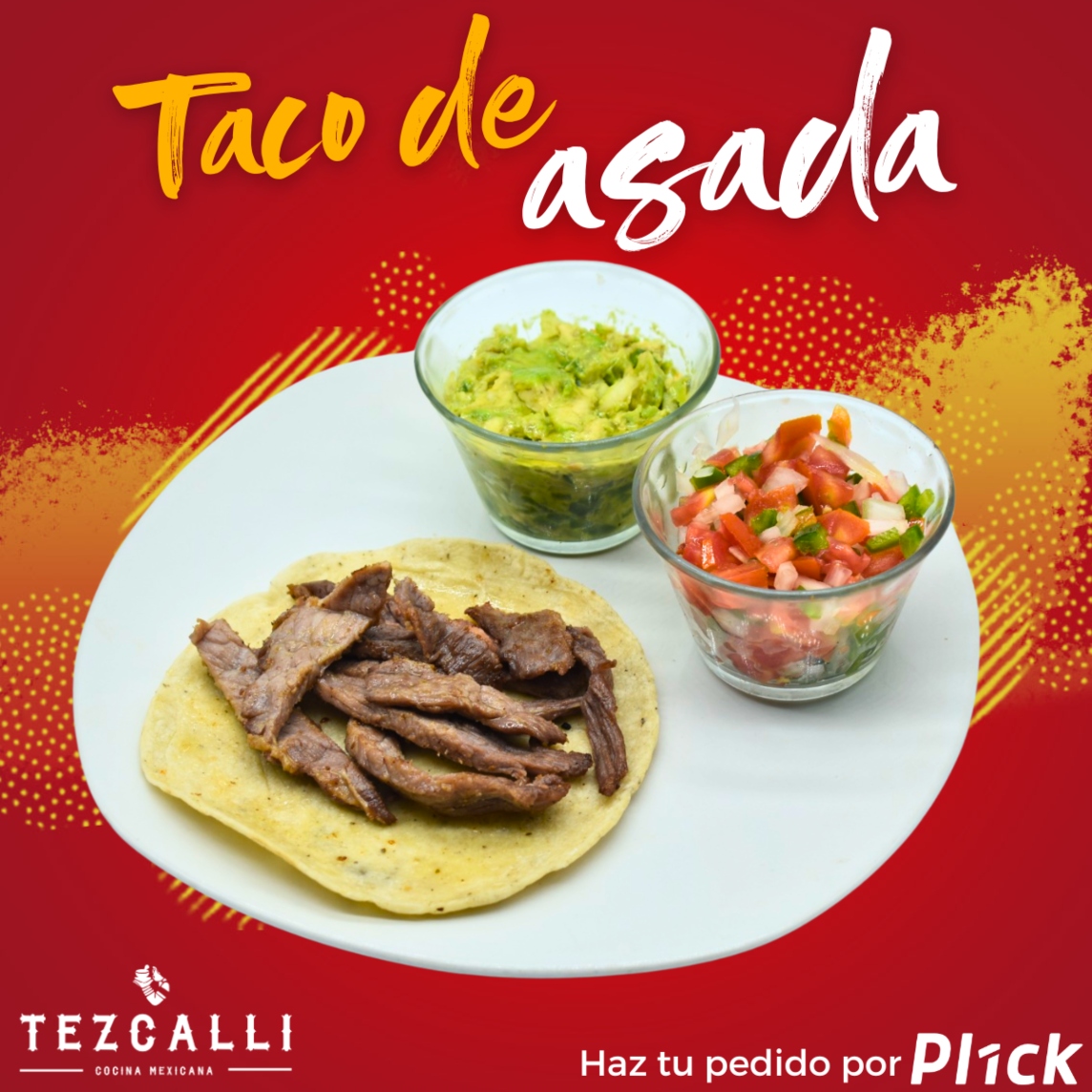 Taco de asada