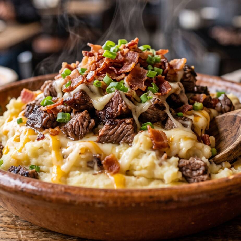 Puré Sonora con Asada