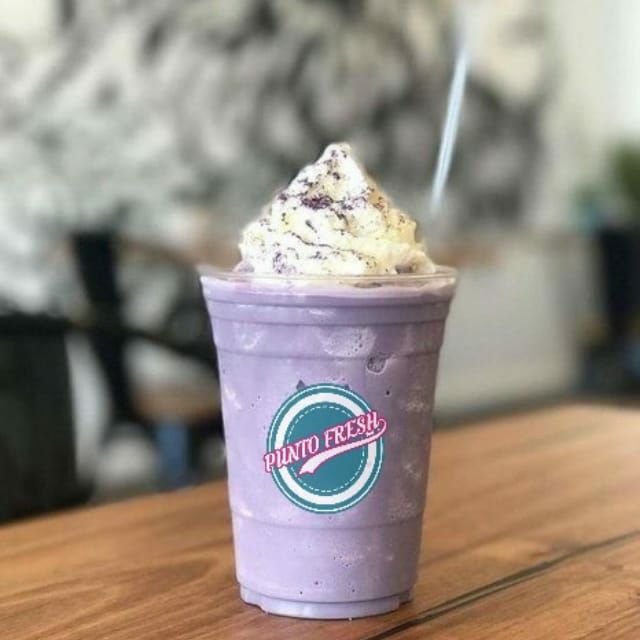 Frappé Taro con Tapioca