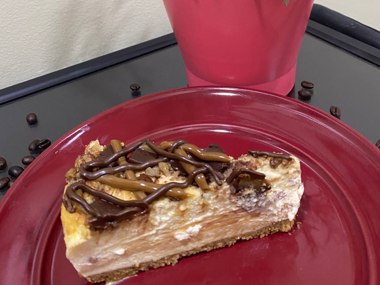 Rebanada de Pastel Chispas Chocolate