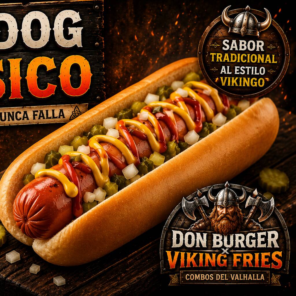 🌭 HOT DOG CLÁSICO —