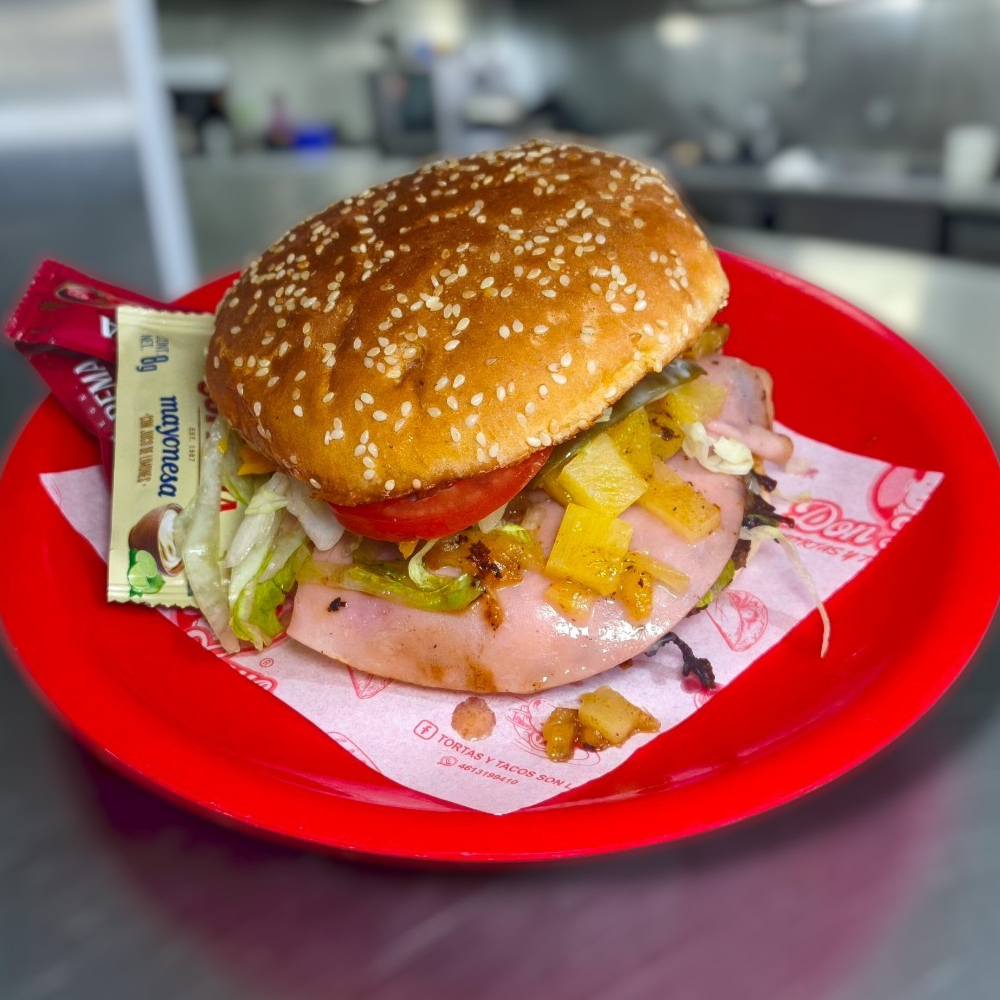 HAMBURGUESA HAWAINA