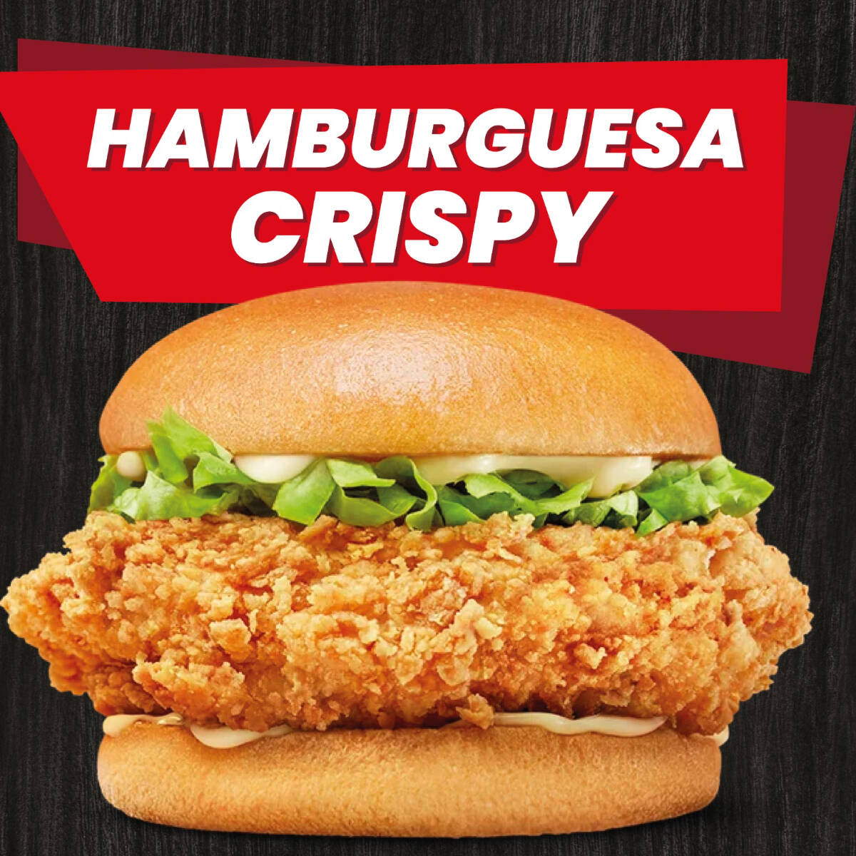 Sándwich Crispy de pechuga de pollo