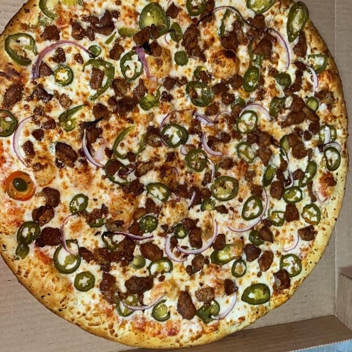 Pizza Chicharrón Crujiente grande